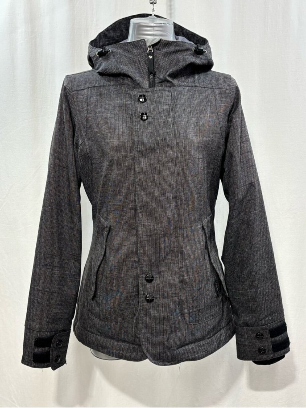 Burton Women's DRYRIDE Cool Flavors Snowboard Ski Jacket Charcoal Gray Medium